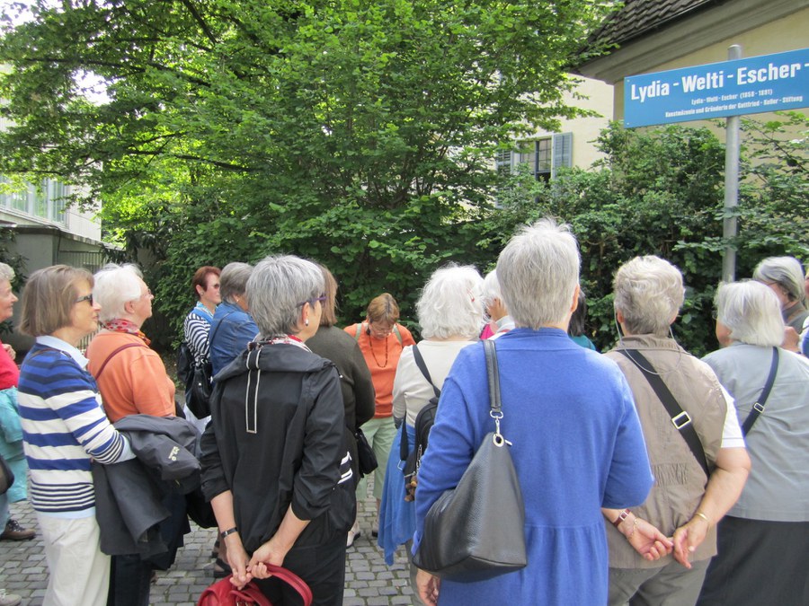 Führung mit dem katholischen Frauenbund zu Frauenschicksalen in Zürich