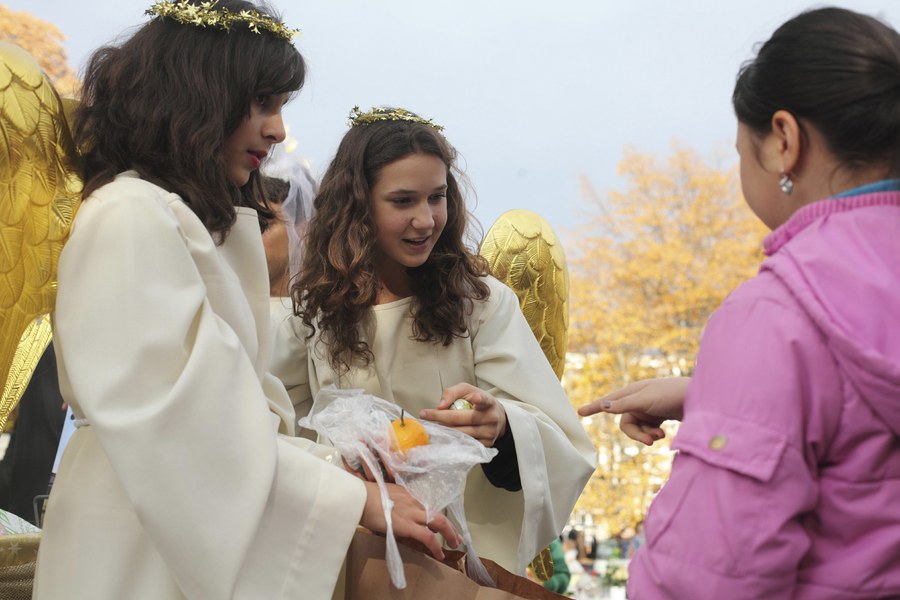 Aktion Angel Force: Jugendliche im Einsatz