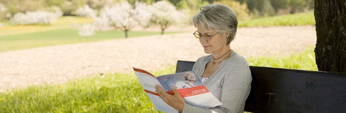 Die Vorsorgemappe der Caritas hilft bei wichtigen Fragen im Alter. Foto: Caritas Schweiz