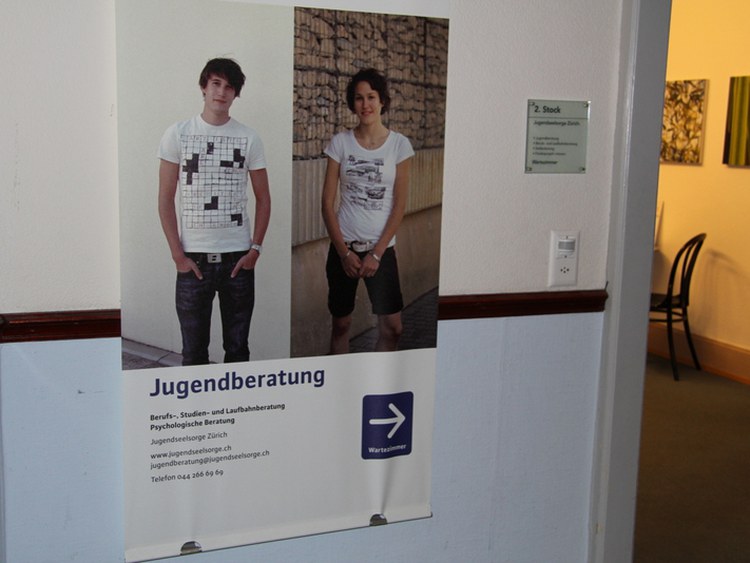 Die Beratung der Jugendseelsorge ist zentral in Zürich gelegen. Foto: K. Lenz