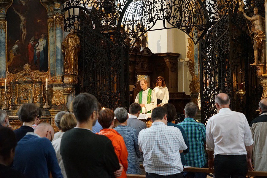 Gottesdienst in der Klosterkirche Muri zum Jubiläum 10 Jahre Spitalseelsorge 