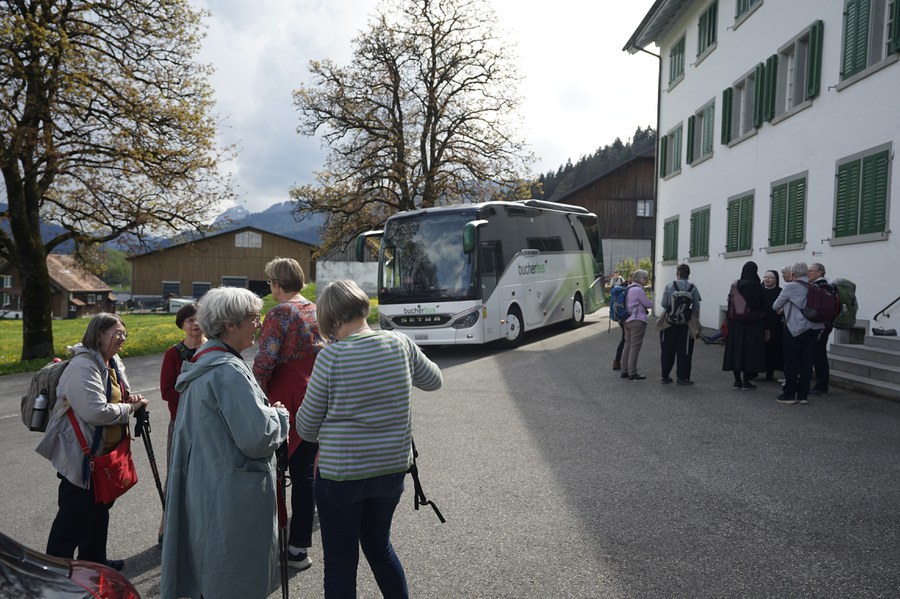 Bereit zur Rückreise nach einem intensiven Tag.