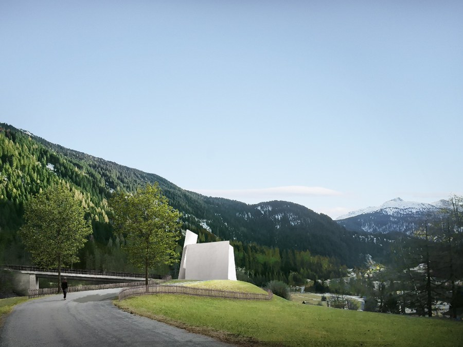 So soll die Autobahnkirche aussehen. Bild: Herzog & de Meuron