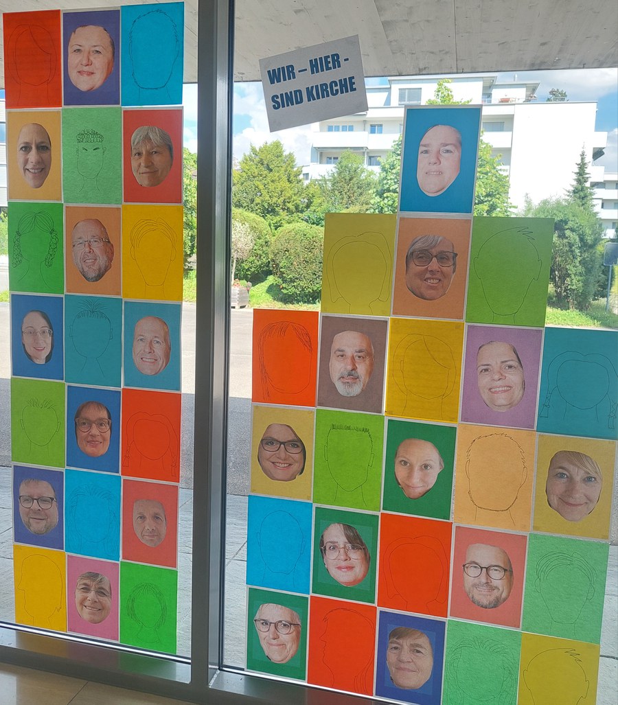 Kirche ist bunt – Markt der Möglichkeiten in St. Benignus Pfäffikon. Bild: Giusi Zolliger