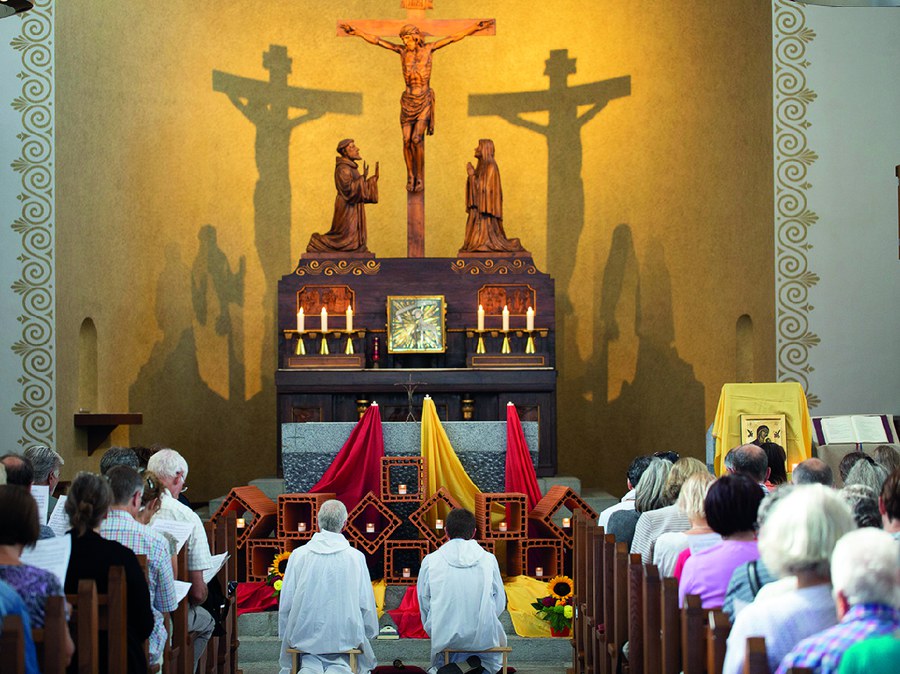 Taize Morgengebet am Kirchentag 2018.