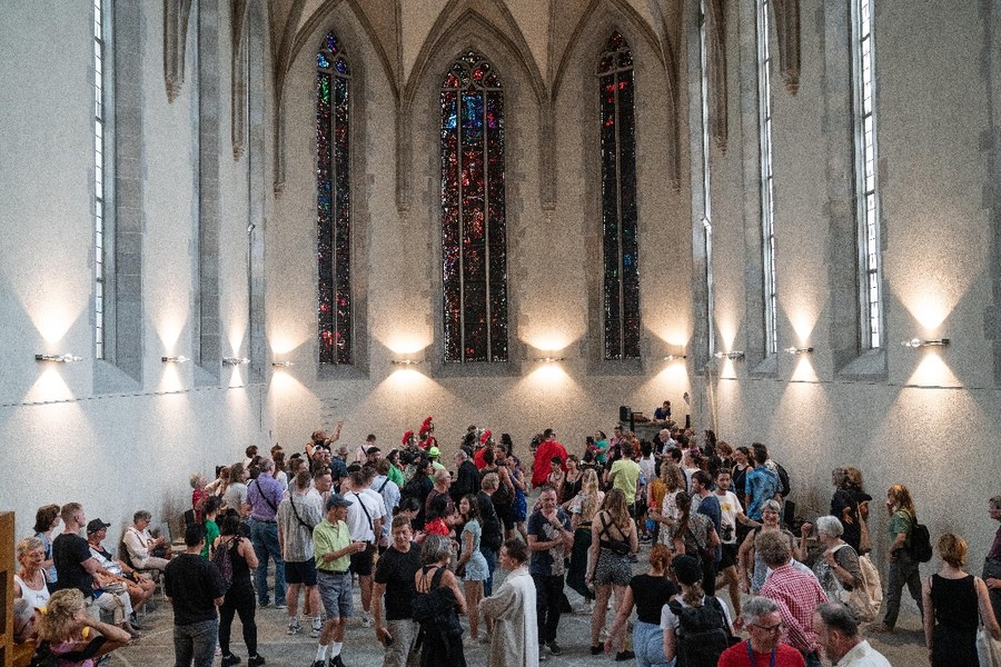 Tanzen als Ausdruck religiöser Gefühle. Bild: Vera Rüttimann