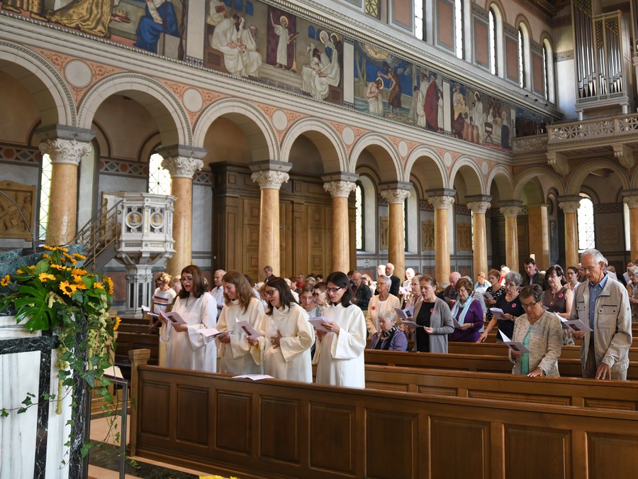 Missiofeier  2019 in der Liebfrauenkirche Zürich. Foto: Ernst Langner
