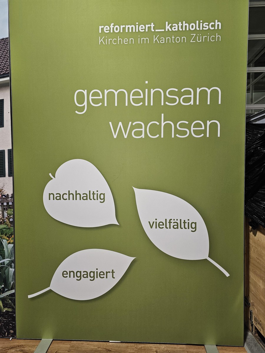 Das Motto «gemeinsam wachsen» wurde von den Besuchenden sehr gut aufgenommen und geschätzt.