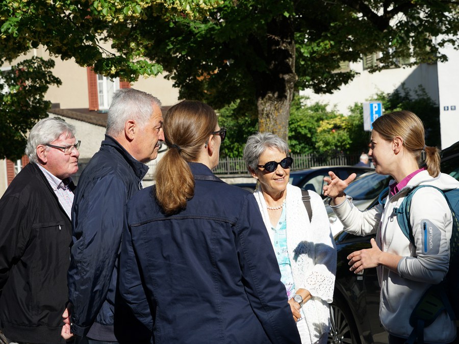 Veronika Jehle (rechts) und Werner Inderbitzin (links)