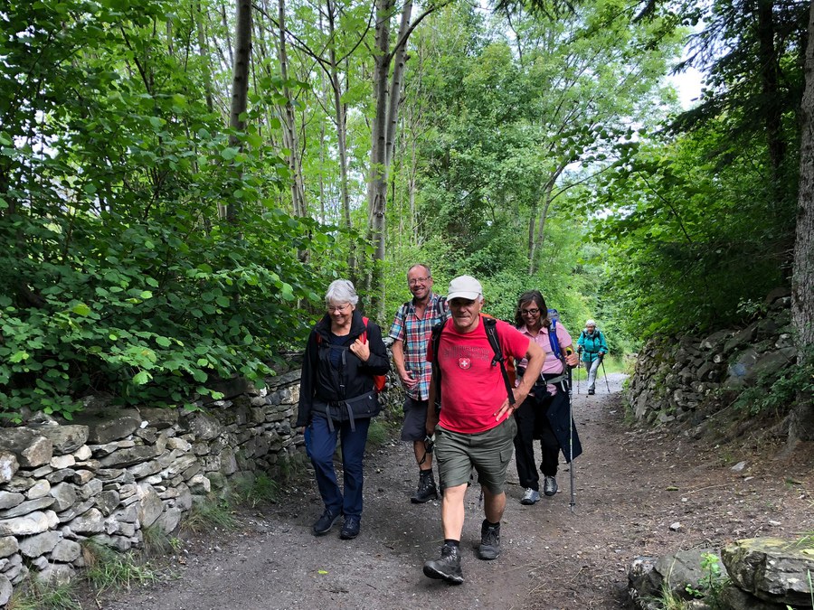 Unterwegs auf der letzten Etappe