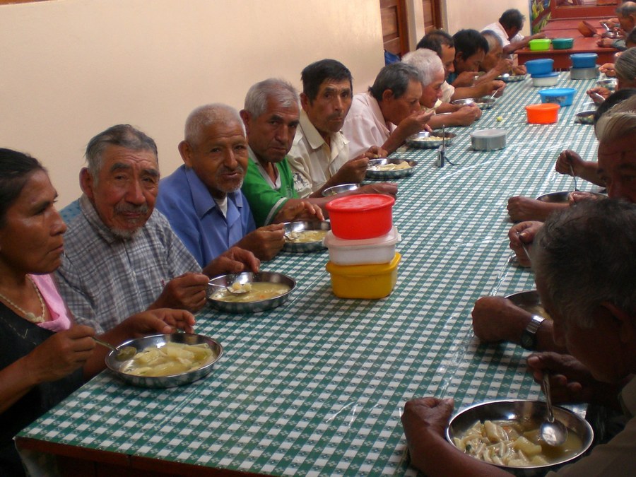 Der Comedor (Armenküche) in der Pfarrei San Felipe in Soritor, unterstützt von einer Partnerpfarrei in Deutschland
