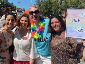 Pride Zurich wirbt für «Ehe für alle»