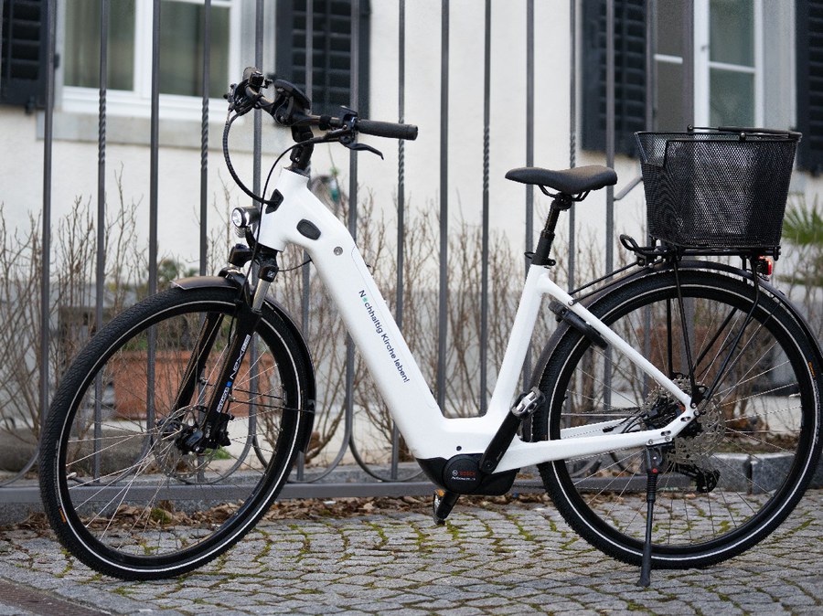 Nachhaltig Kirche Leben dank unserer neuen E-Bikes