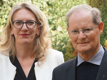 Franziska Driessen-Reding und Josef Annen