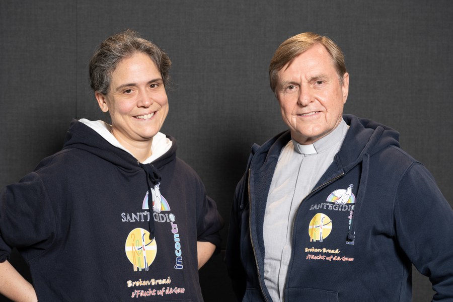 Stolze Preisträger Sr. Ariane und Pfr. Karl Wolf. Foto: Female Innovation Forum/Tomek Gola