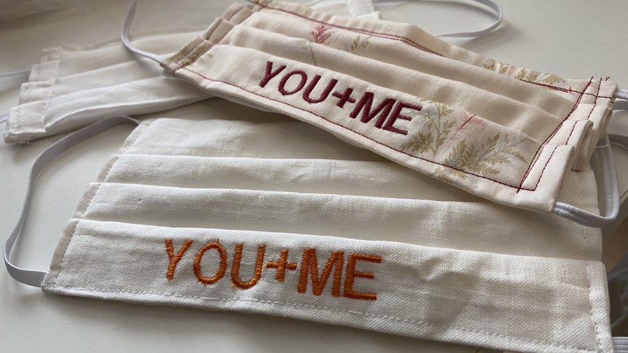 Gemeinsam mit der "You+ME"-Maske unterwegs