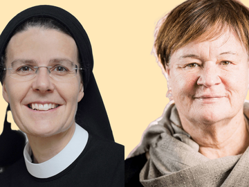 Priorin Irene Gassmann und Monika Schmid geehrt