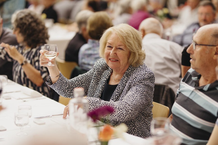 Trotz schwerer Zeiten für die katholische Kirche, feierte Guthirt am Samstag, 7. Oktober, ausgelassen ihr 100-jähriges Jubiläum. Bild: Gina Held