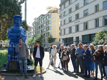 Gymi-Schülerinnen und Schüler im «Disputations-Fieber»