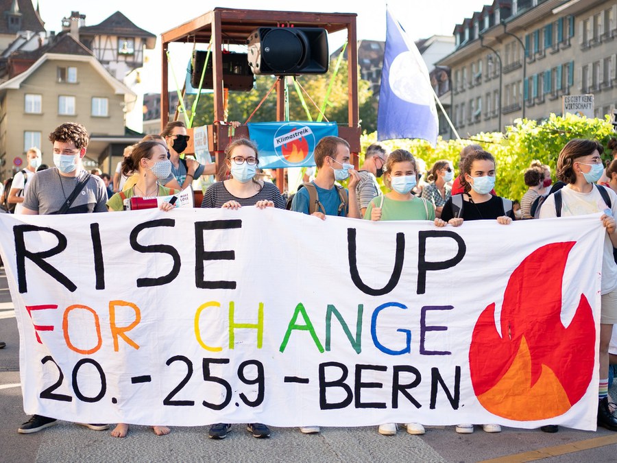 Climatestrike Switzerland; Manuel Lopez