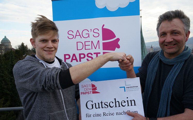 «Papst, Du hast Macht und Verantwortung – nutze sie» «Papst, Du hast Macht und Verantwortung – nutze sie»