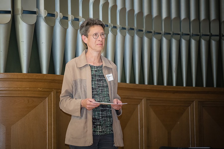 Eva-Maria Faber, Professorin der Theologischen Hochschule Chur, referierte.