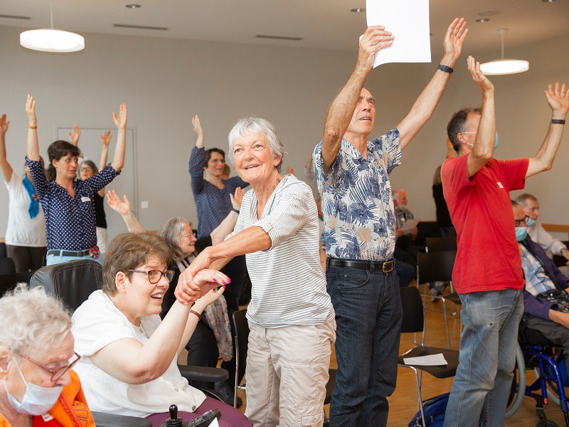 Das Publikum ist begeistert