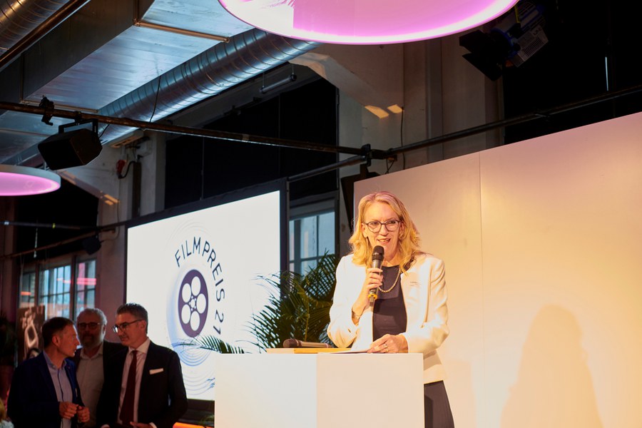 Synodalratspräsidentin Franziska Driessen-Reding bei ihrer Ansprache