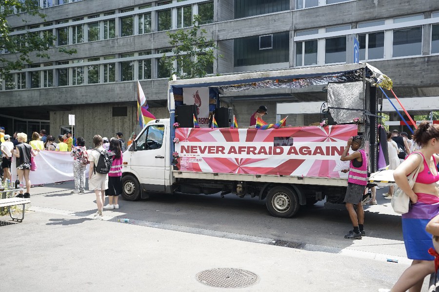 Demonstration zur Züri-Pride. Foto: Magdalena Thiele