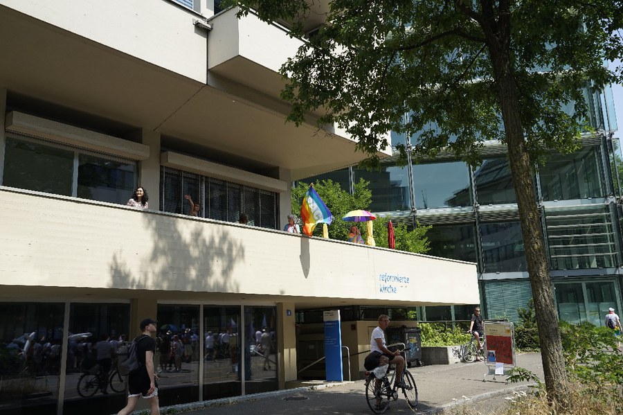 Demonstration zur Züri-Pride. Foto: Magdalena Thiele