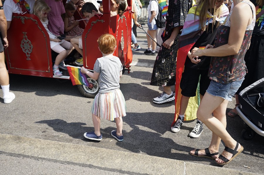 Demonstration zur Züri-Pride. Foto: Magdalena Thiele