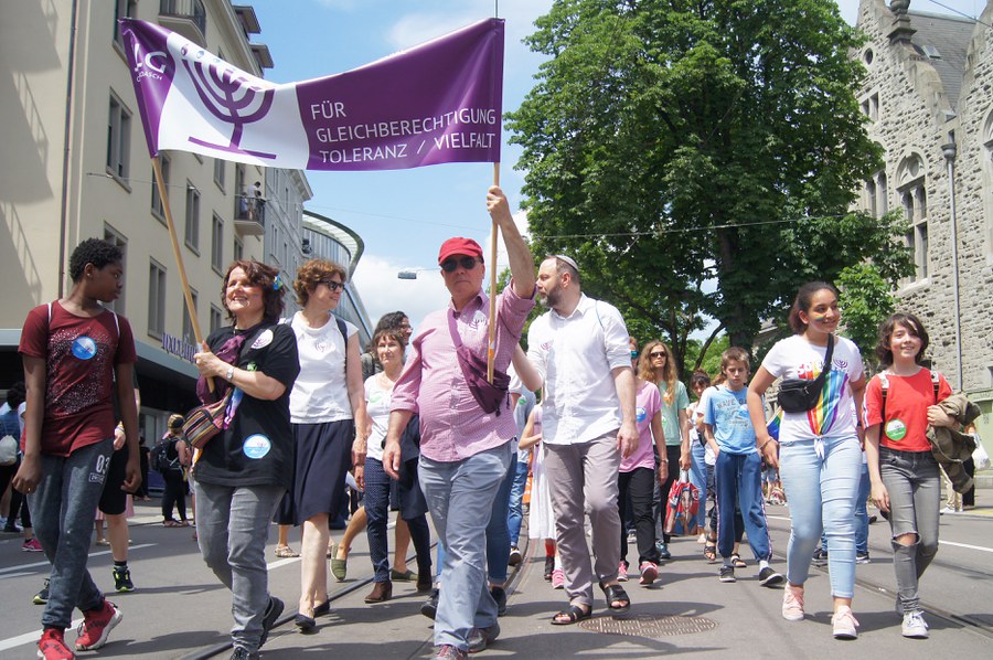 GayPride 2019 mit jüdischen Gläubigen
