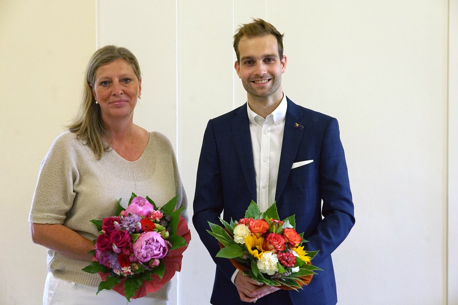 Manuela Broz und Florian Hirschbühl erhielten Ethikpreise