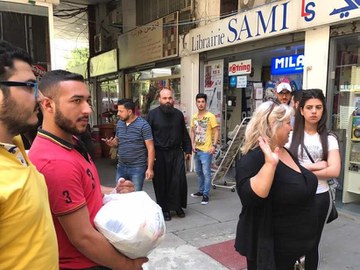 Unterstützung für Menschen im Libanon und in Kenja