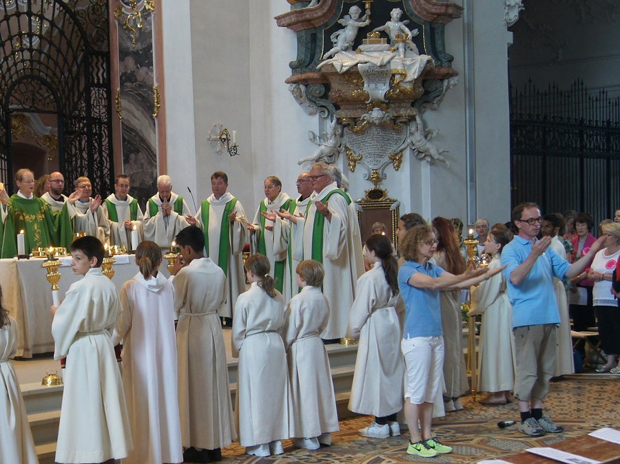 Wallfahrt 2019 -Imposante Gottesdienst-Gemeinschaft - Foto Christian Murer