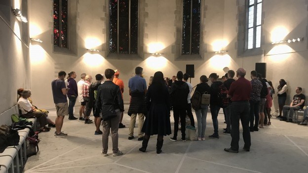 Gottesdienst in der Wasserkirche. Foto: SRF