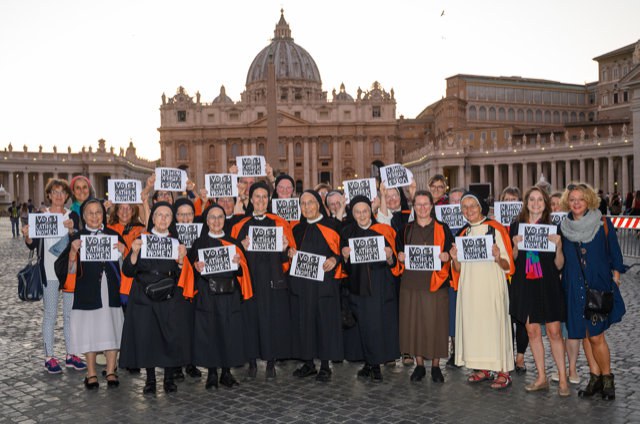 Voting Rights for Synod 2019 mit Schweizer Ordensfrauen 