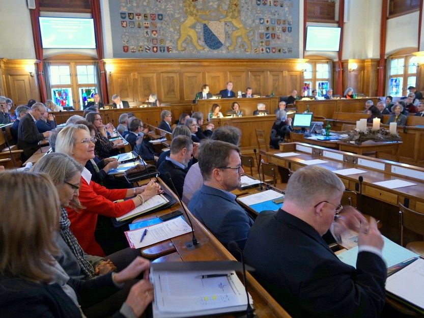 Synodensitzung im Zürcher Rathaus