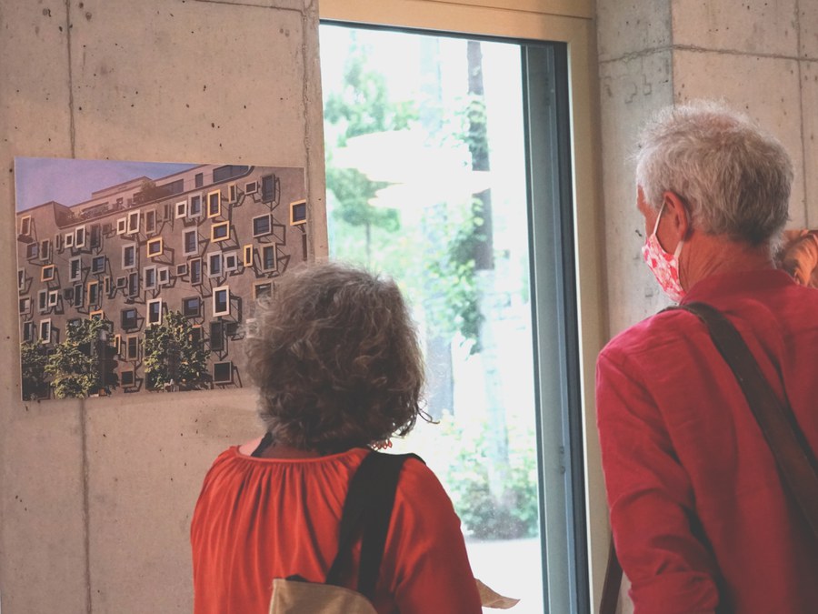 Impressionen Ausstellung Blitzlichter Foto: Arnold Landtwing