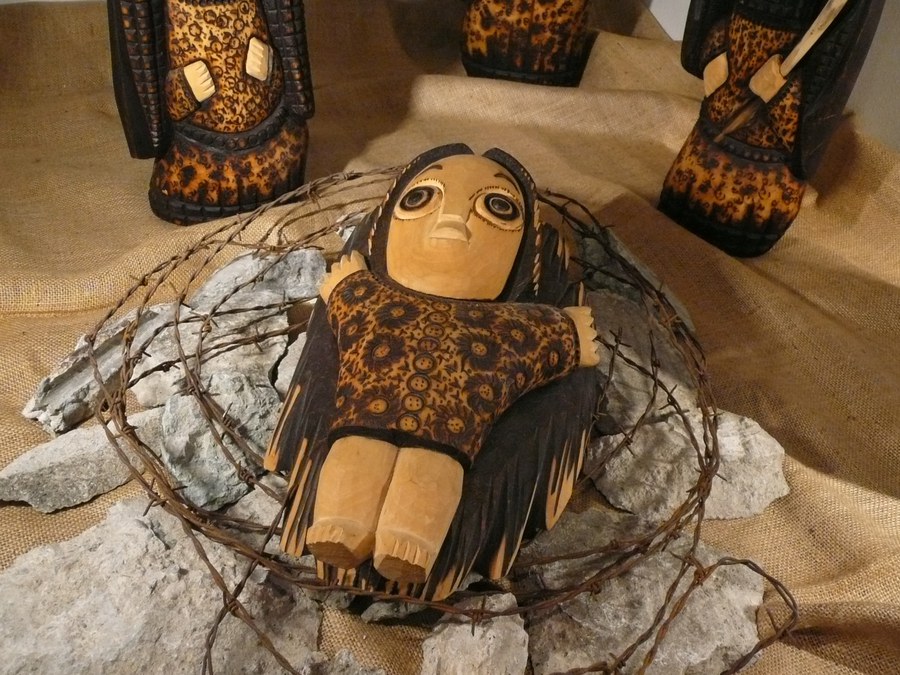 Jesuskind aus Auschwitz Foto: Arnold Landtwing