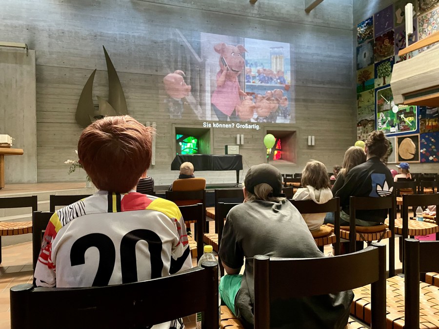 Kino in der Kirche Maria-Hilf in Leimbach