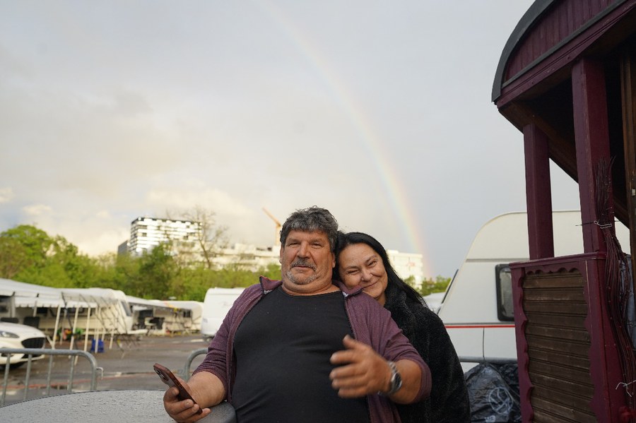 Alfred «Popi»  Werro und Mona Deringieri. (Bild: Magdalena Thiele)