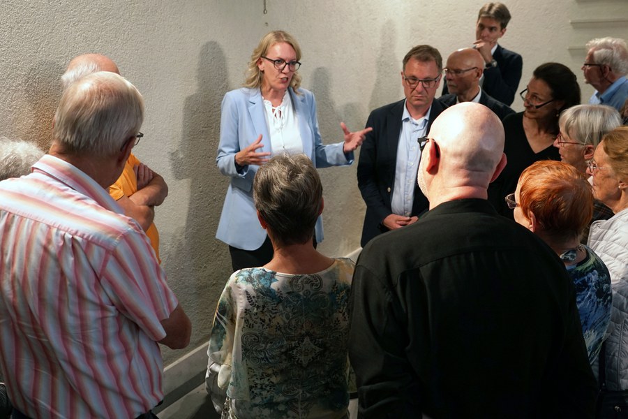Franziska Driessen mit Gästen