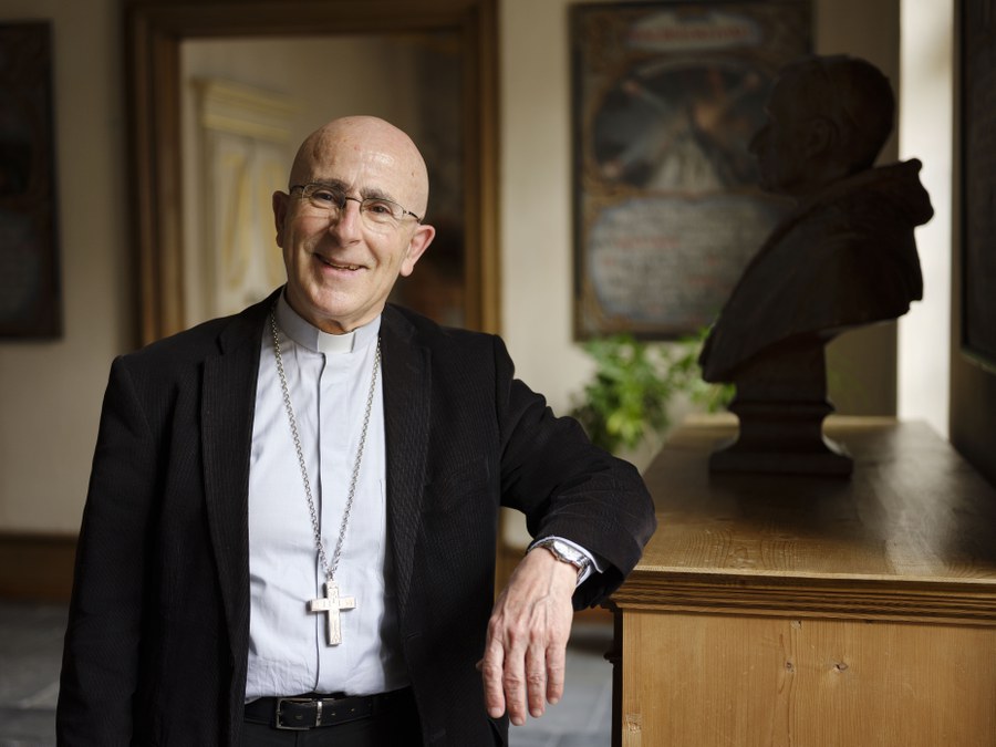 Bischof Joseph Maria Bonnemain. Foto: KEYSTONE / Christian Beutler