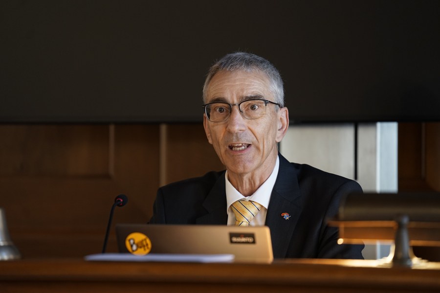 Guido Egli, Präsident Synode (Foto: Simon Spengler)