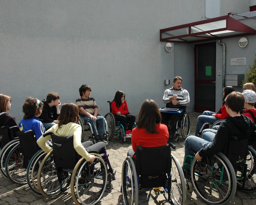 Sensibilsierung für Kinder und Jugendliche - organisiert von der Behindertenseelsorge