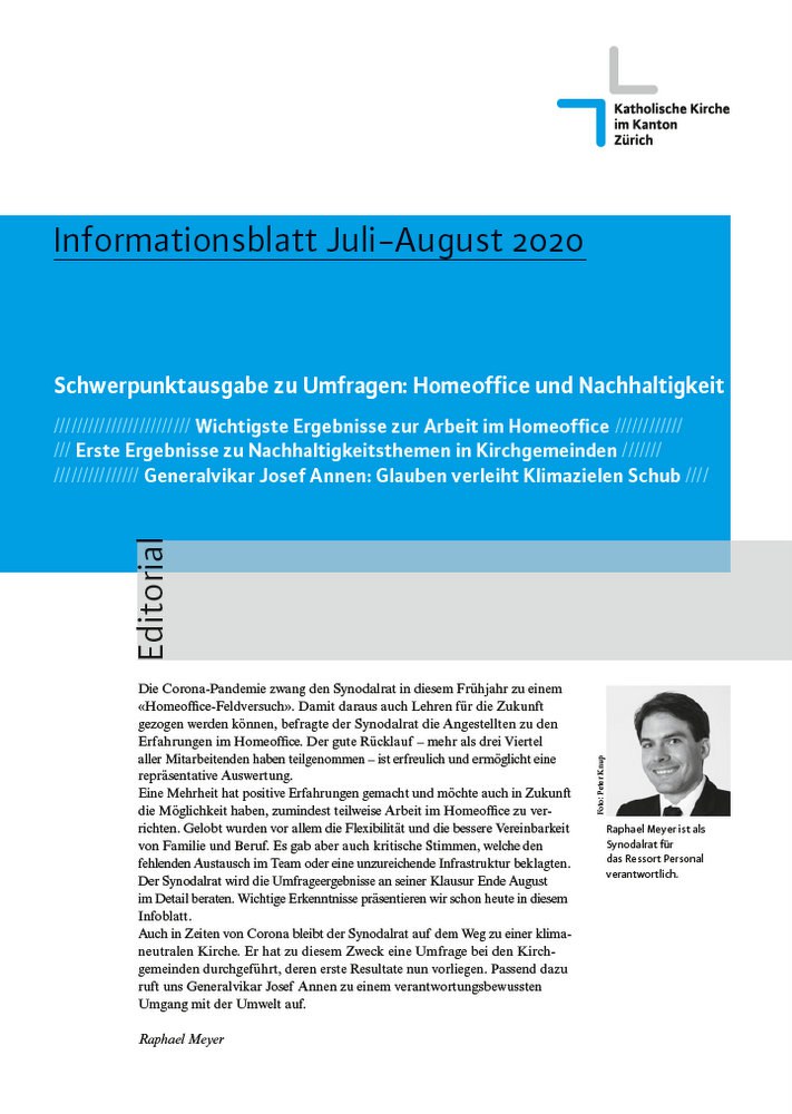 Informationsblatt Juli-August 2020 Informationsblatt Juli-August 2020