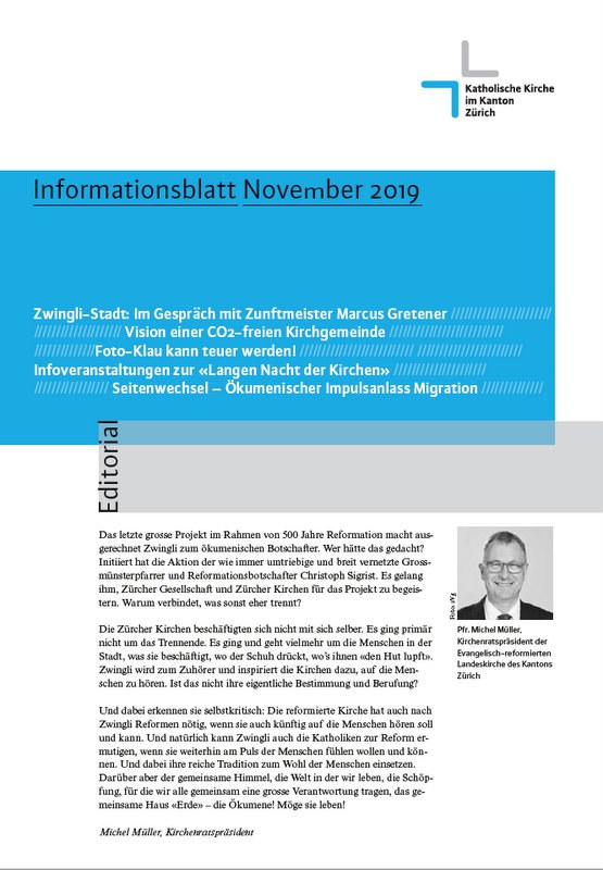 Informationsblatt November 2019 Informationsblatt November 2019